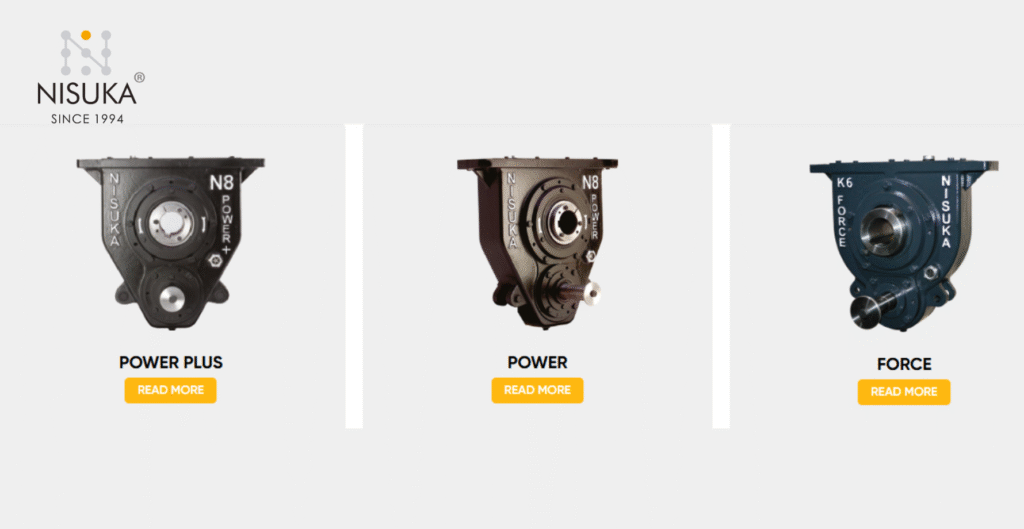 Shaft Mounted Speed Reducer (SMSR) Gearbox
