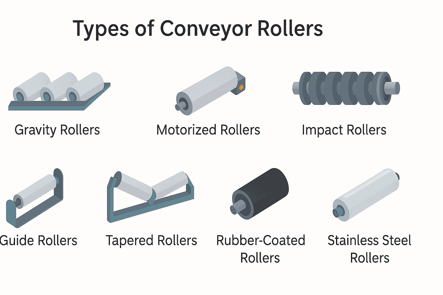Types of Conveyor Rollers