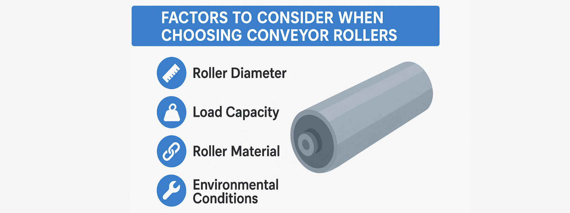 Factors to Consider When Choosing Conveyor Rollers