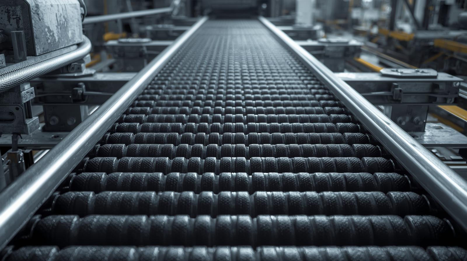 Cleated Belt Conveyor System