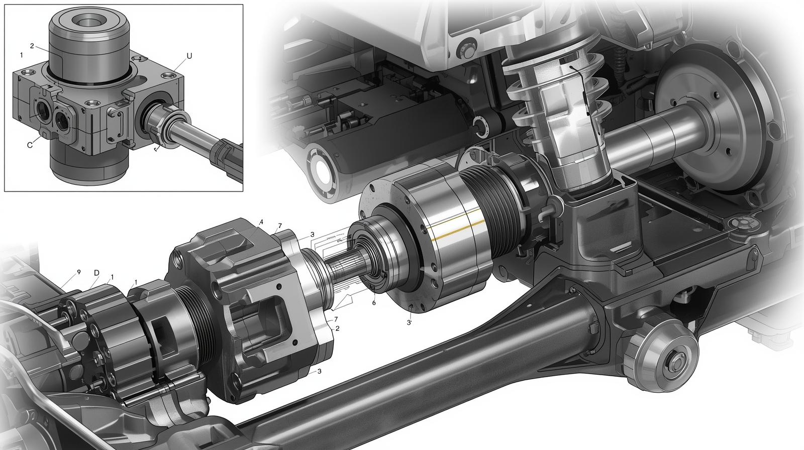 Uses of Plummer Block in the Automotive